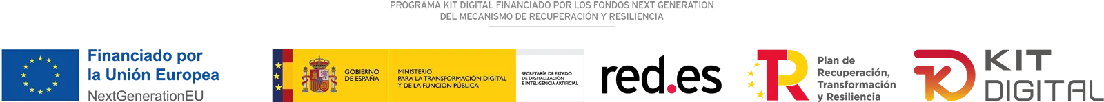 Programa Kit Digital financiado por los fondos Next Generation